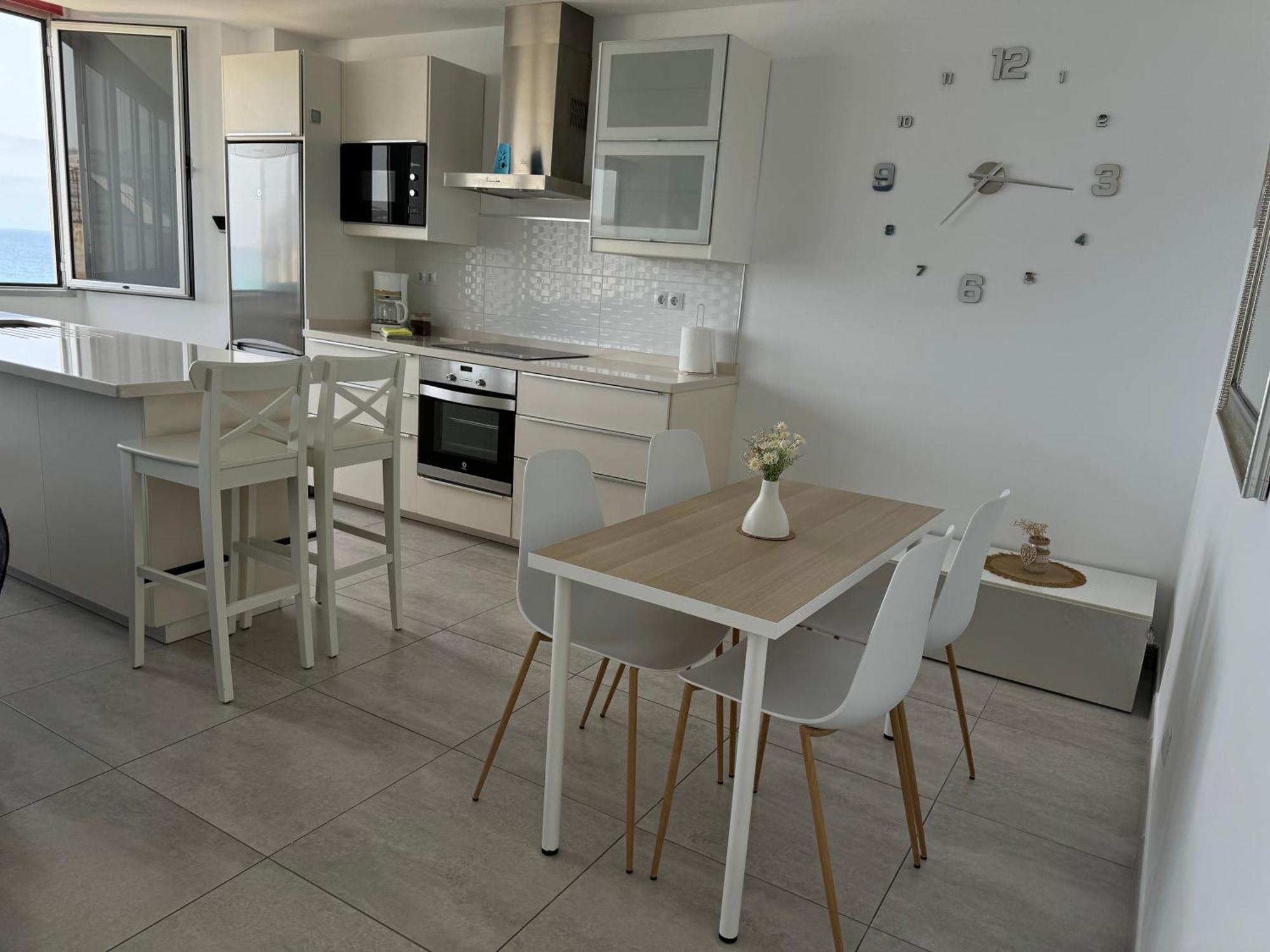 Vistas Mar Playa Canteras Primera Linea Wifi Appartamento