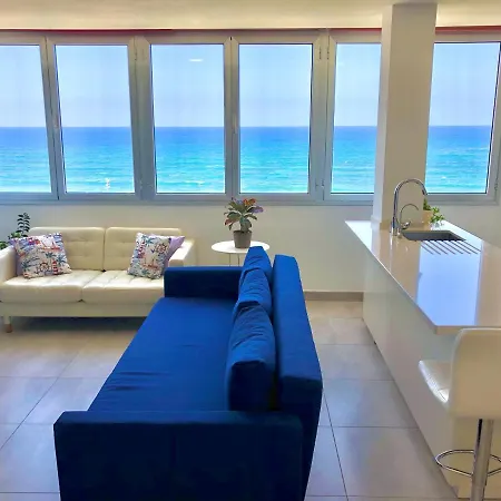 Vistas Mar Playa Las Canteras Primera Linea Wifi Las Palmas Exterior photo