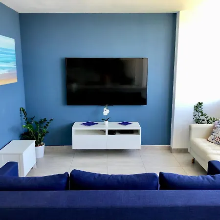 Vistas Mar Playa Las Canteras Primera Linea Wifi Las Palmas Exterior photo